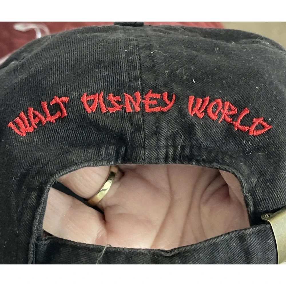 Walt Disney World Official Red Chinese Dragon Embroidered Mickey Hat Mushu Mulan